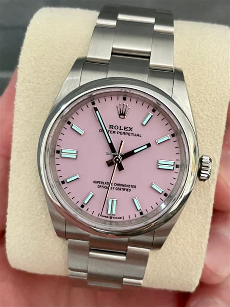 rolex oyster candy pink 36|rolex oyster perpetual 36 price.